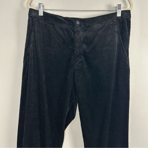 TRANSIT PAR SUCH women’s Tapered Trouser PANTS in black corduroy - Picture 2 of 12